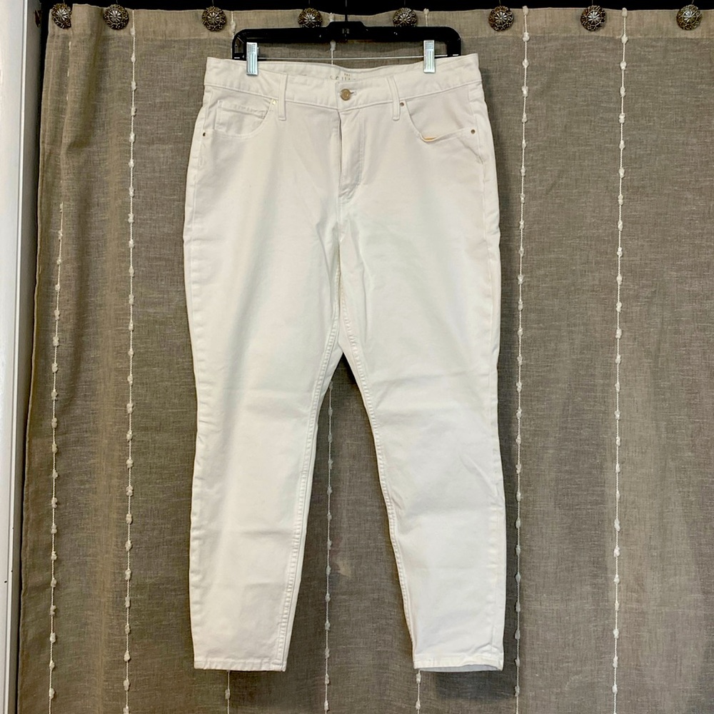 The Sculpt size 12S high rise skinny ankle jean